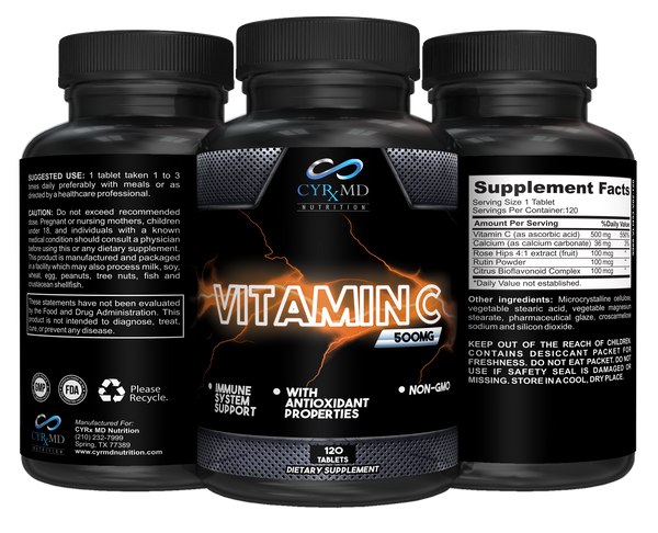 Vitamin C 500 | CYRx MD Nutrition